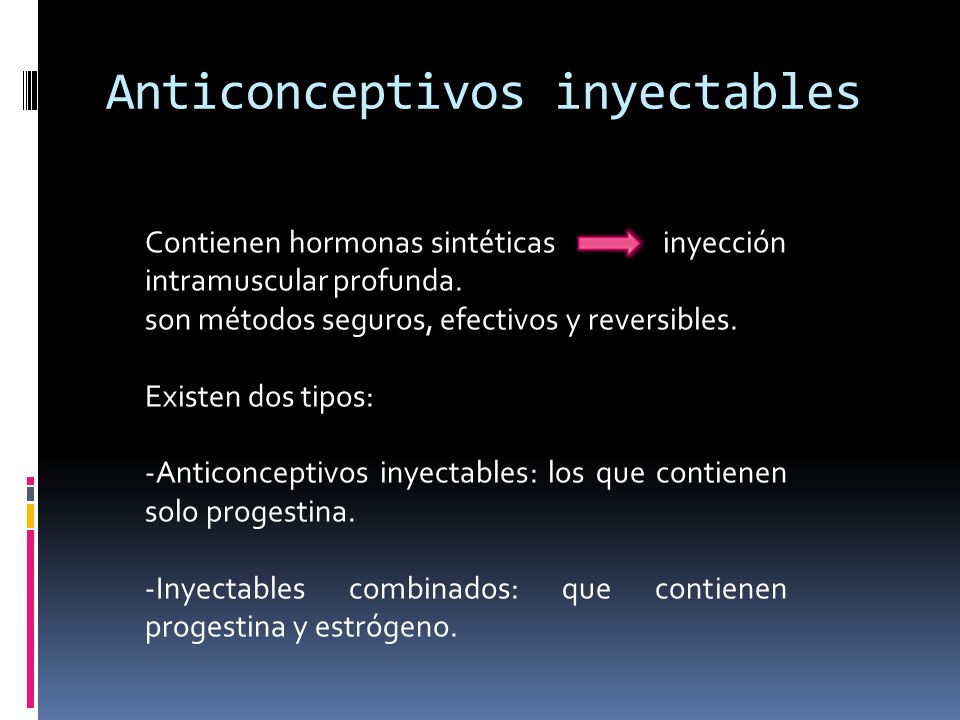 metodo anticonceptivo de inyeccion intramuscular metodo anticonceptivo de inyeccion intramuscular